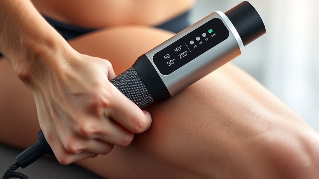 adjust speed and intensity properly