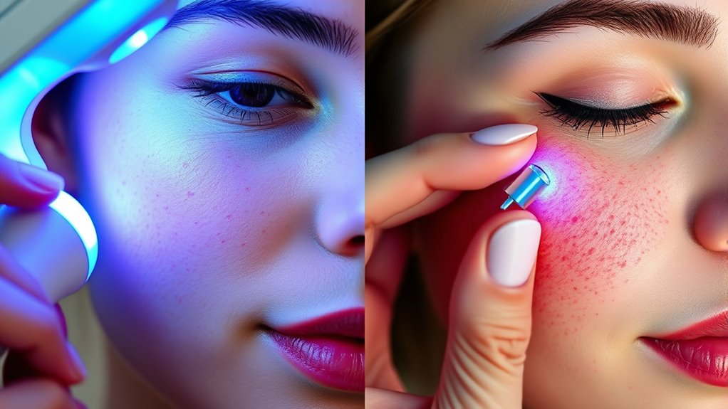 blue light acne treatment