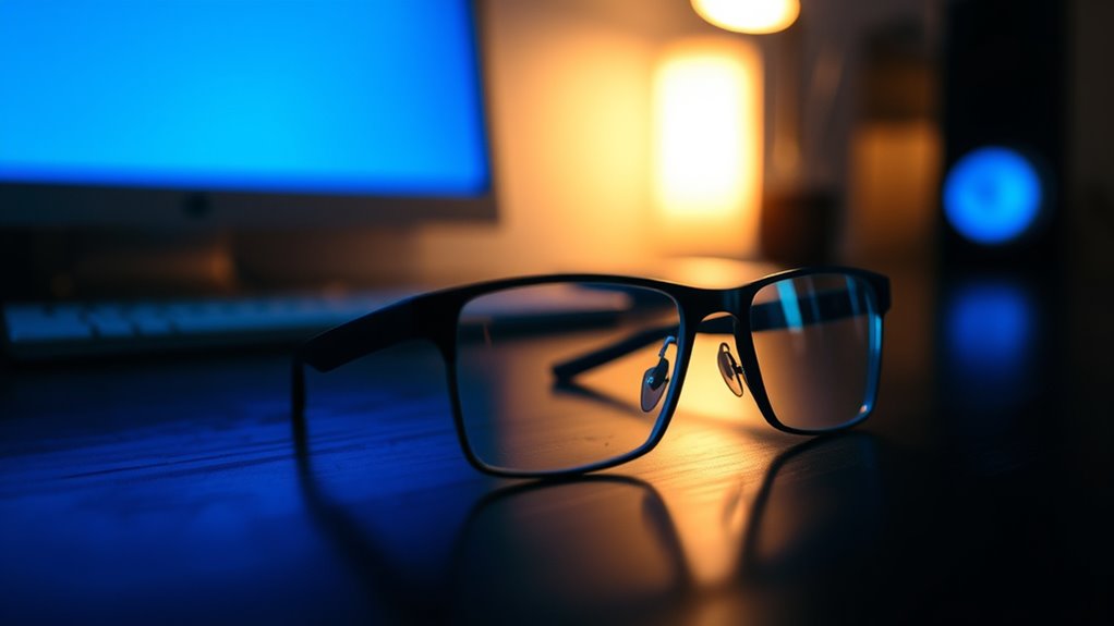 blue light glasses limitations