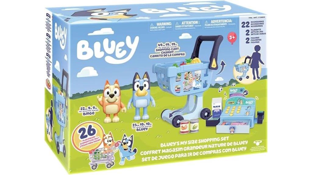 bluey s kid s shopping playset