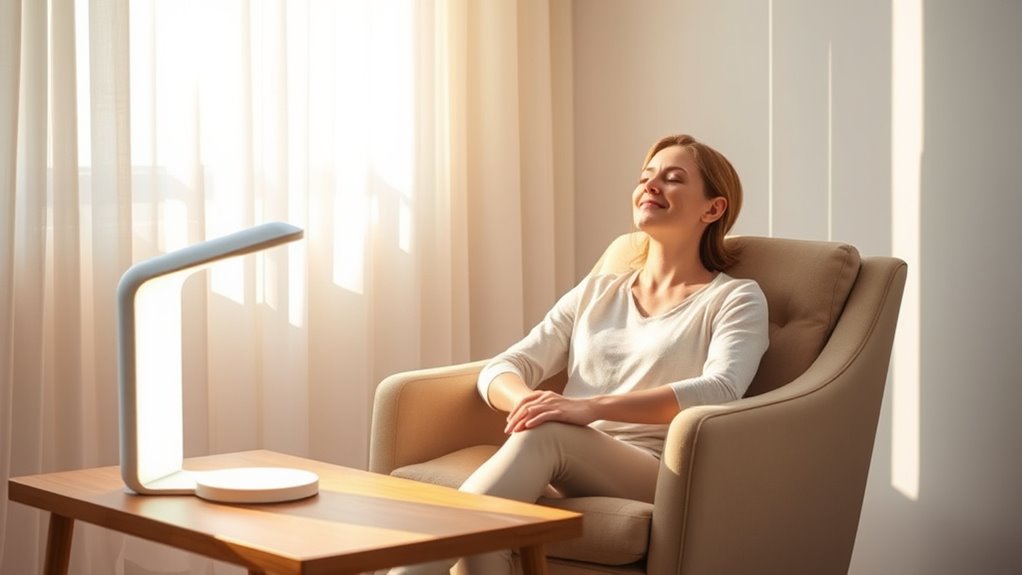 bright light regulates mood