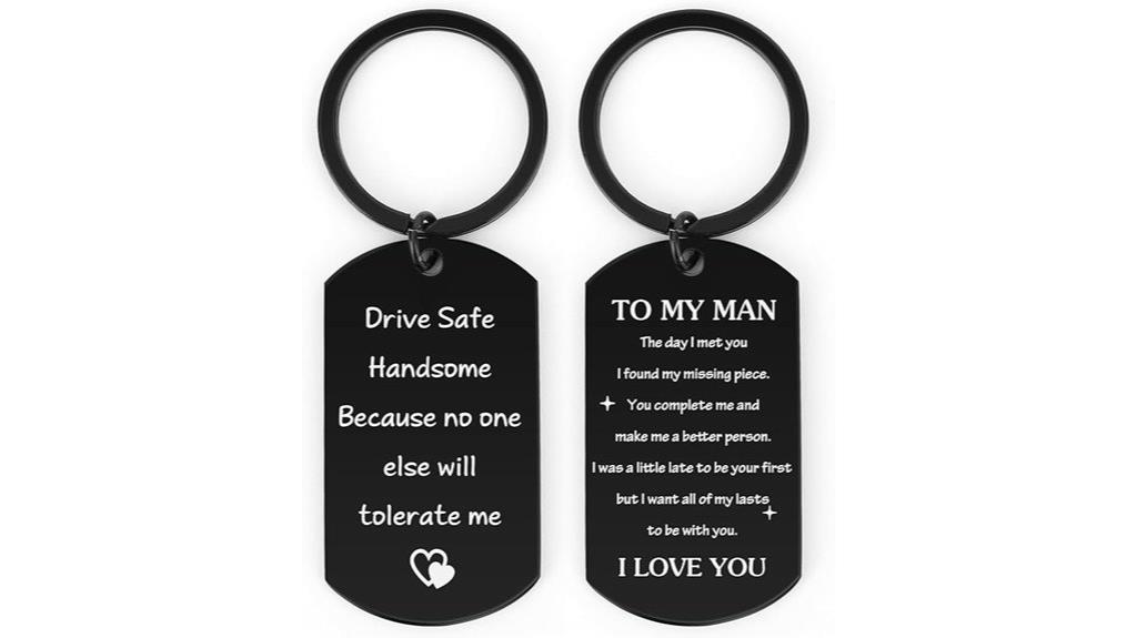 christmas gift safety keychain