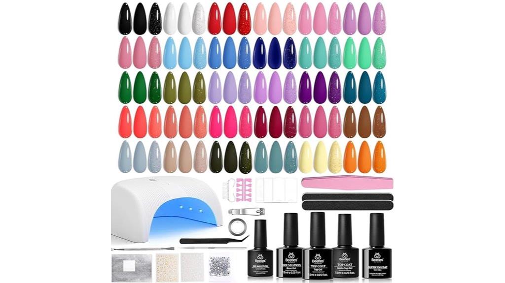 complete 54 piece gel kit
