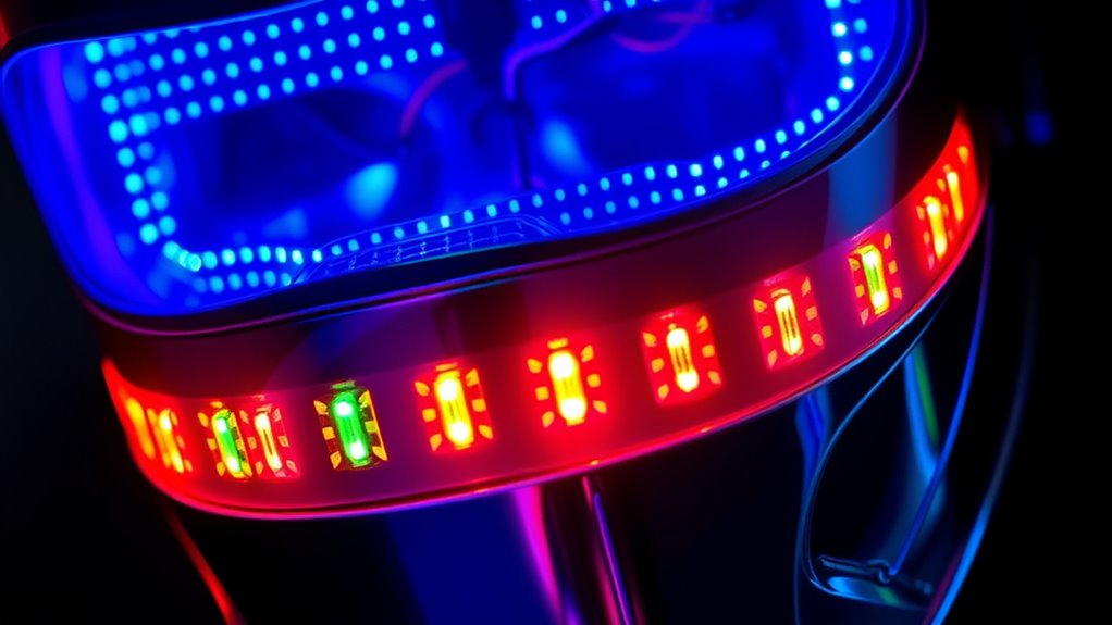 customizable multi color light therapy