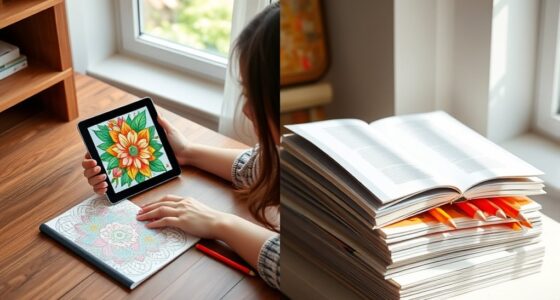 digital coloring reduces stress