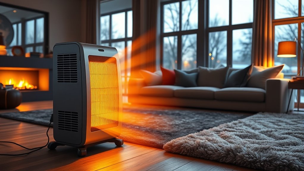 effective large room heating