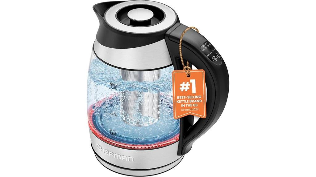 electric kettle with temp control