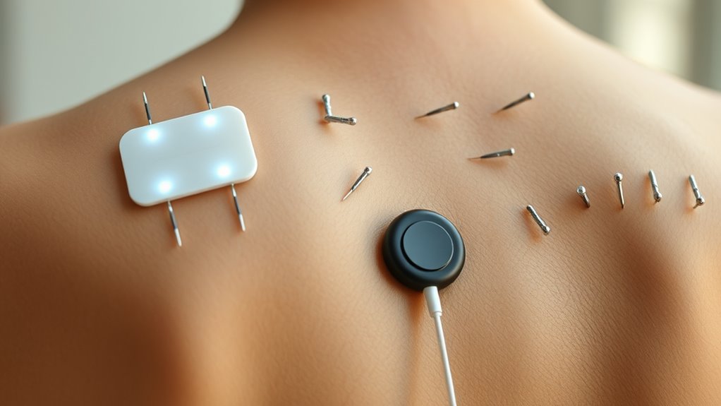 electrical stimulation versus acupuncture