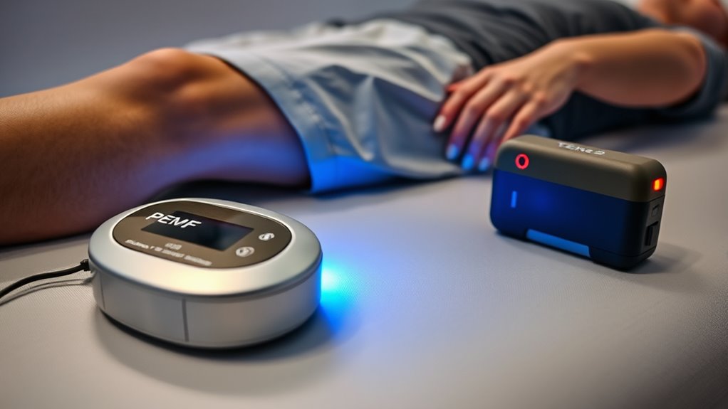 electromagnetic versus electrical stimulation