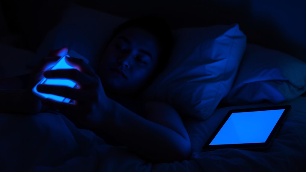 electronics disrupt sleep cycles