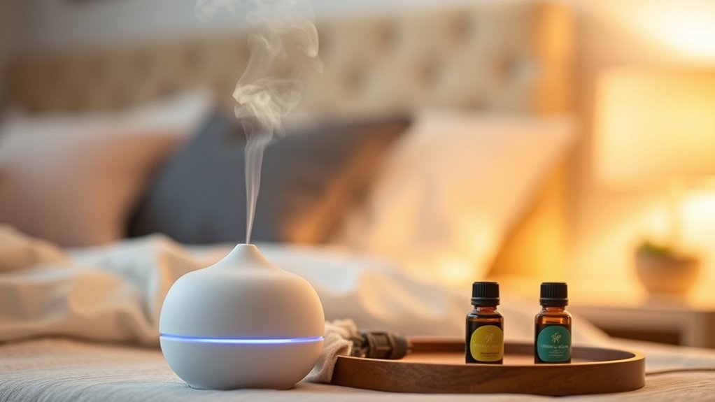 essential oils promote restful sleep