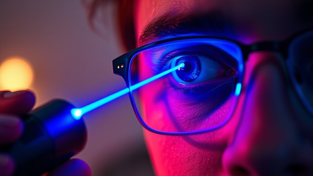 eye safety during home treatments