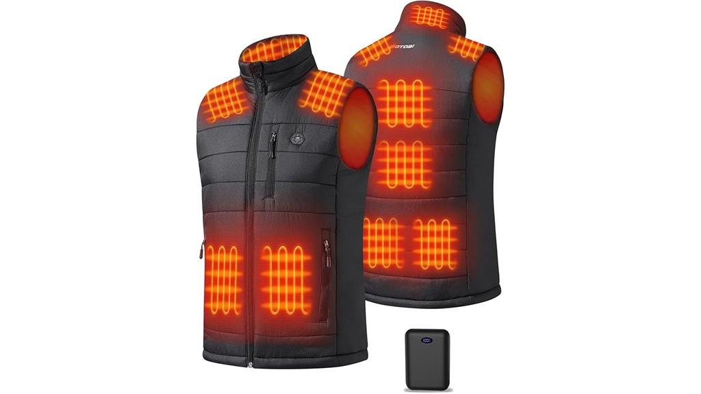 heated men s vest with battery