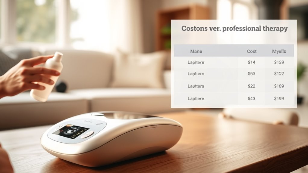 home device versus therapy