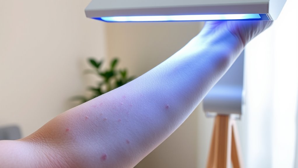 home uvb therapy safety