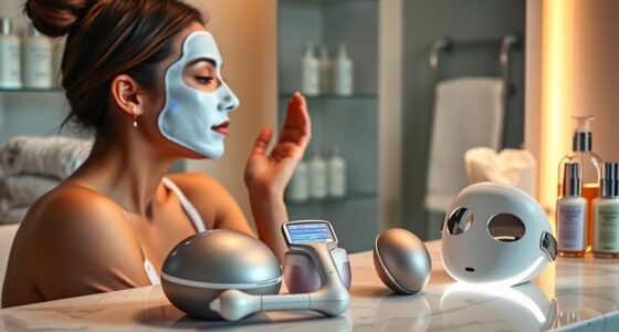 home vs spa facial gadgets