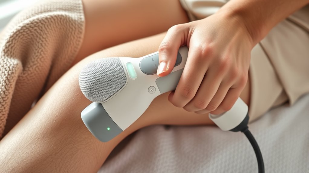 knee pain massage safety