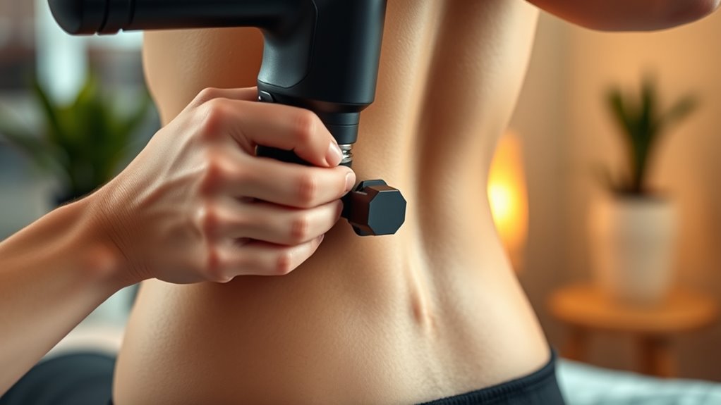 massage gun alleviates sciatic pain