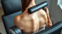 massage guns and spinal health