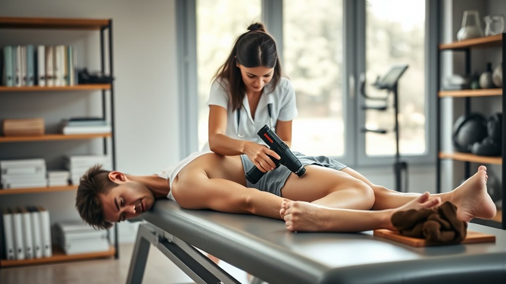 massage guns improve recovery