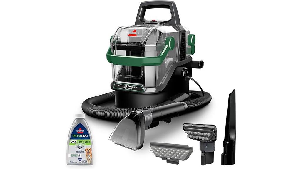 portable pet stain remover