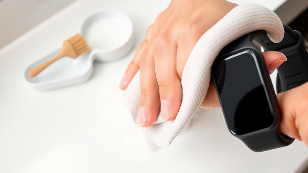 regular device cleaning and maintenance