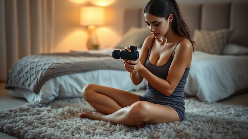 silent massage gun techniques