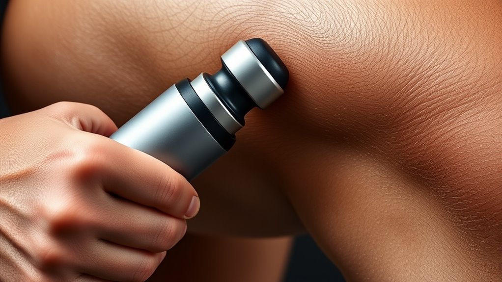 targeted muscle fiber relief