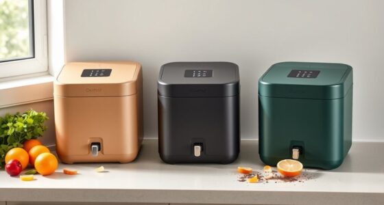top electric kitchen compost bins