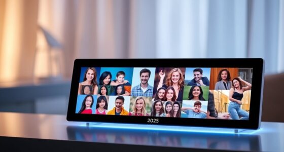 top email enabled digital frames