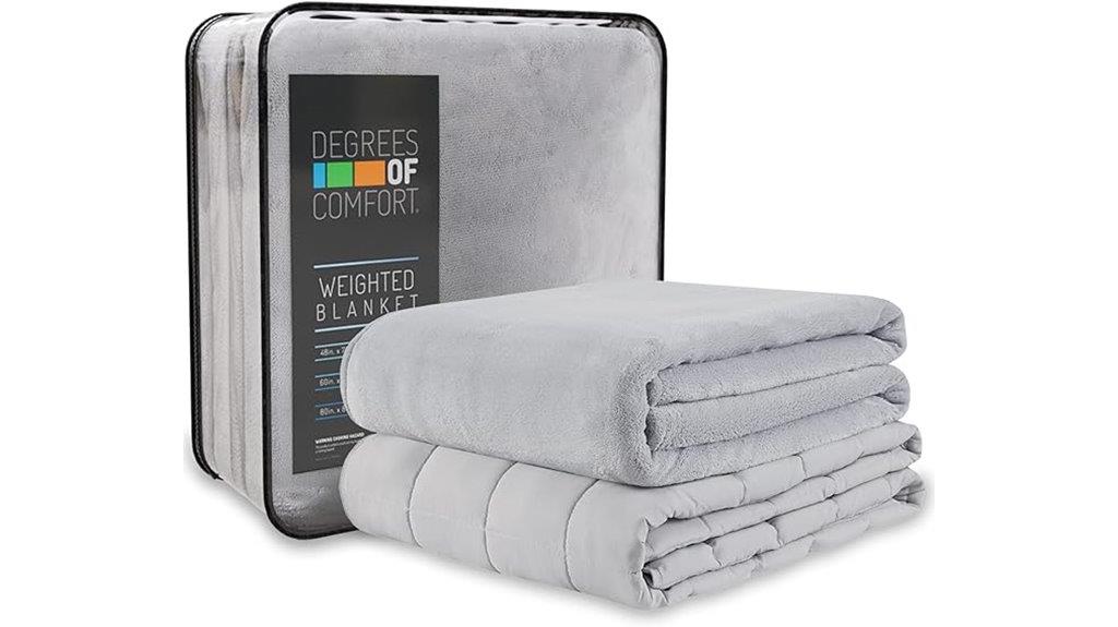 twin size washable weighted blanket