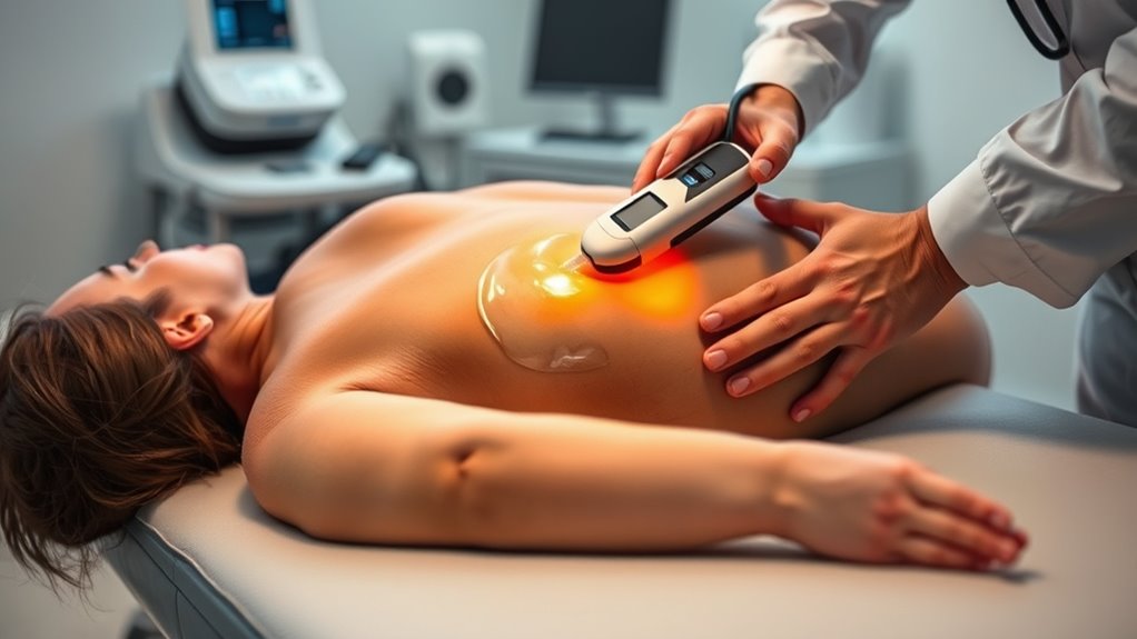 ultrasound reduces inflammation pain