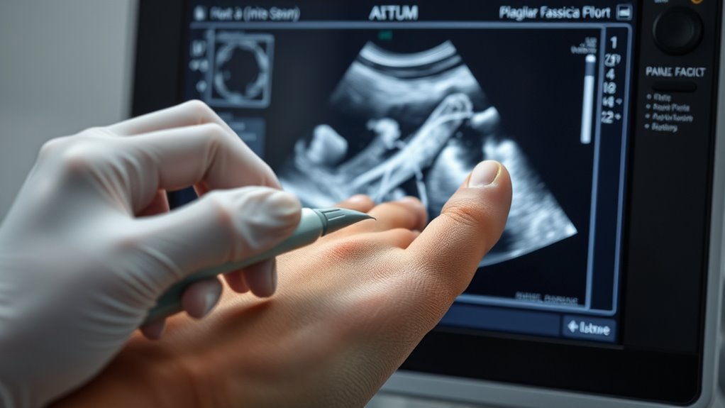 ultrasound speeds plantar recovery