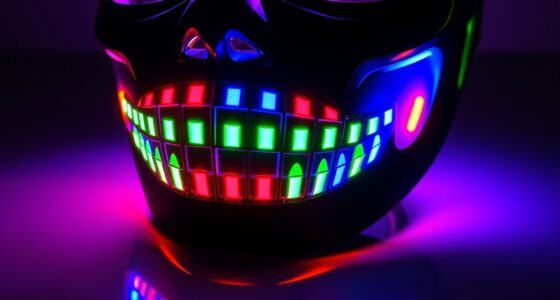 versatile color led masks
