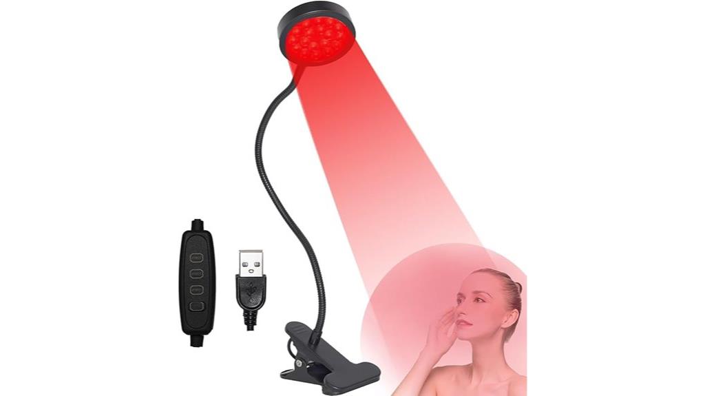 18 led red light therapy