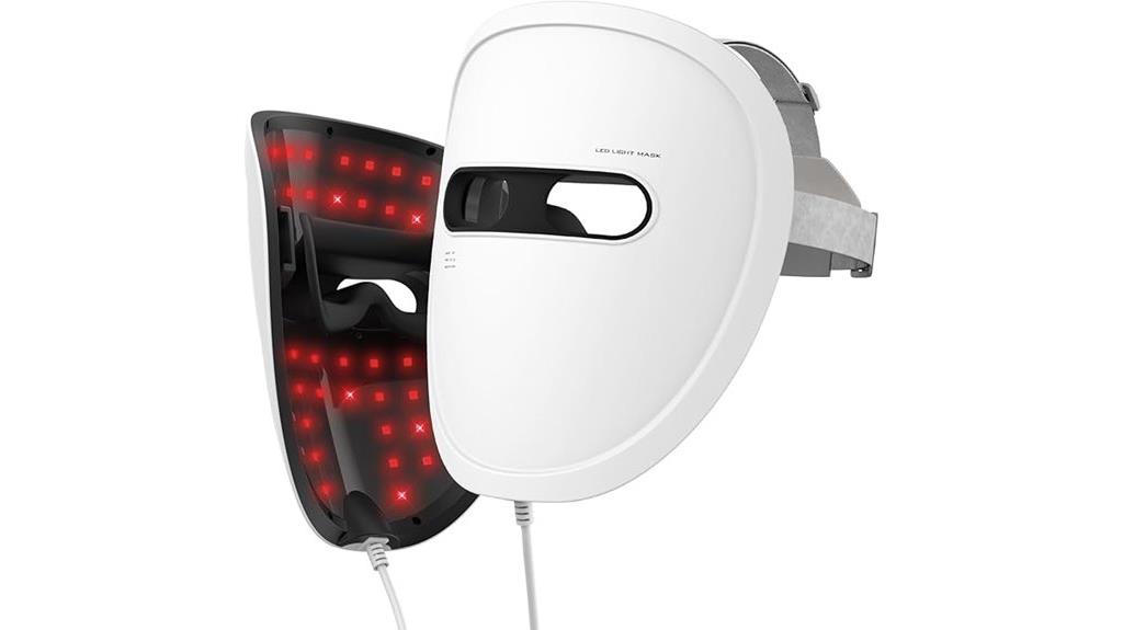 256 led face mask