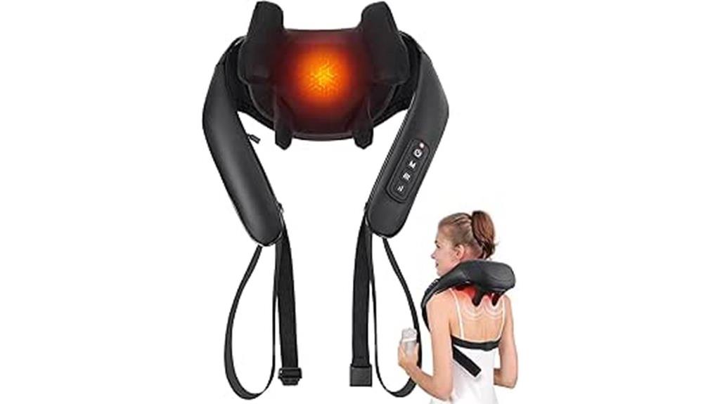 back and neck heat massager