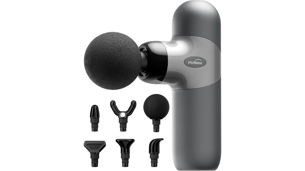 compact percussion muscle massager