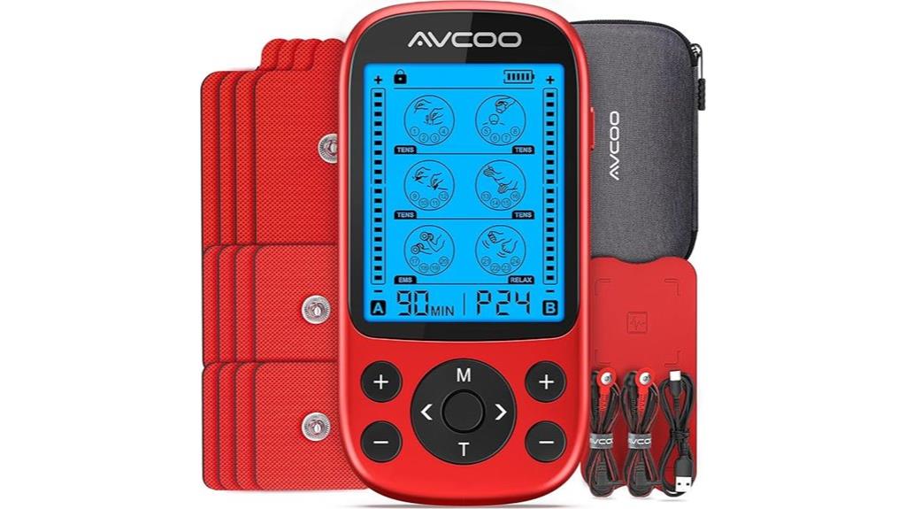 dual channel muscle stimulator