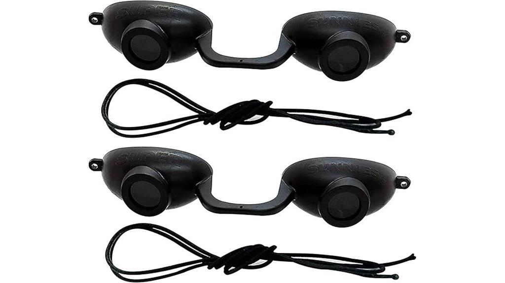 dual uv protection goggles