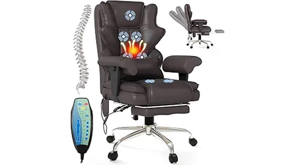ergonomic massage office chair