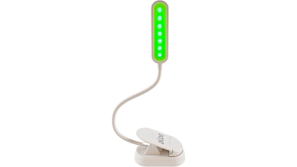 green clip on migraine light