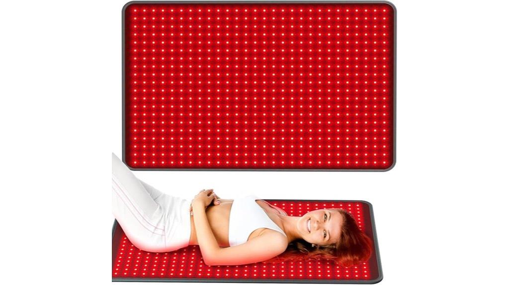 heated body therapy mat