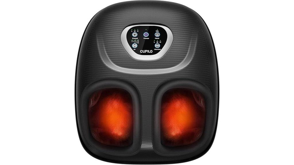 heated foot compression massage