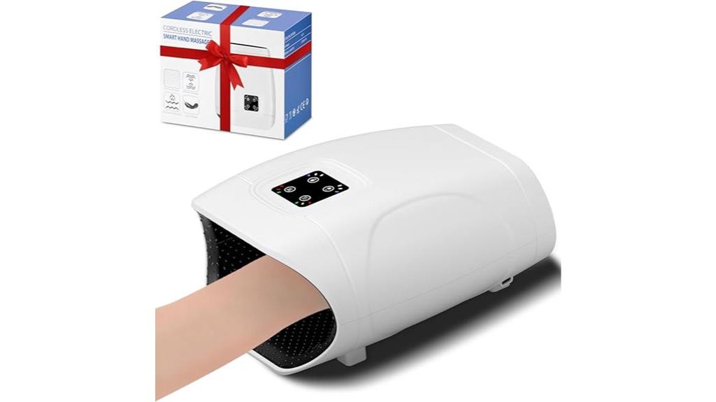 heated hand compression massager