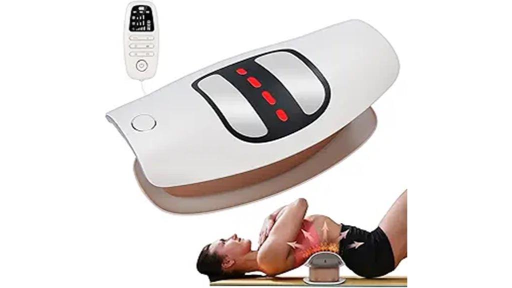 heated lower back massager