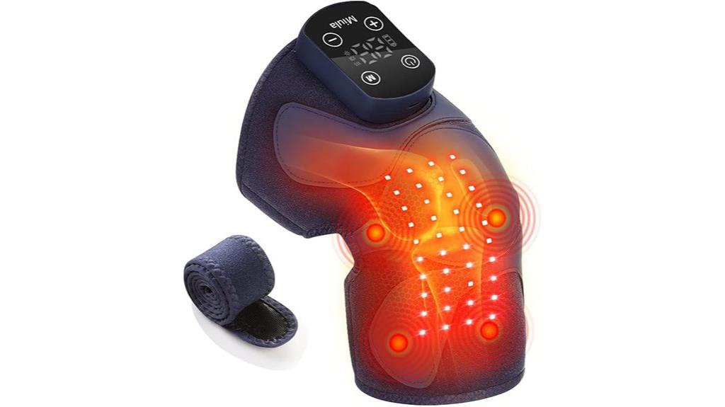heated red light brace