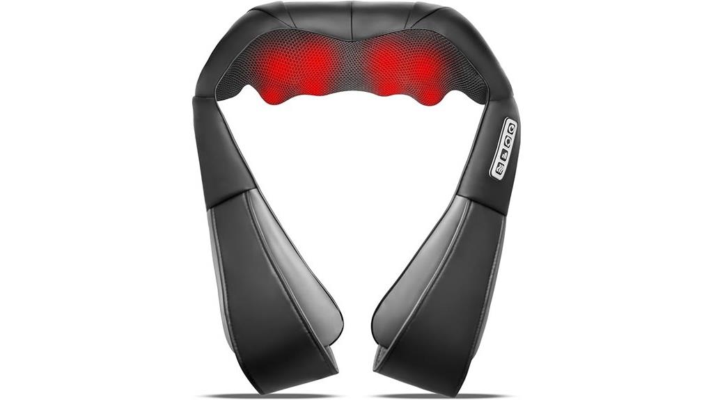 heated shiatsu neck massager