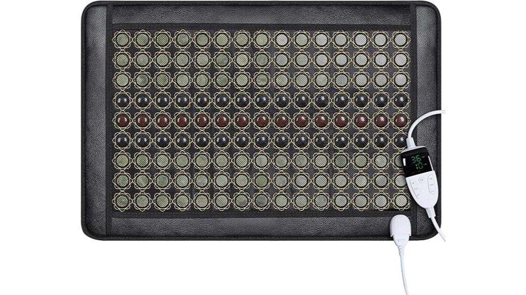 infrared heating pad with controller