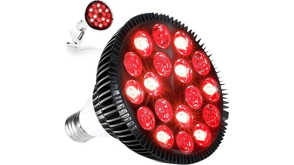 infrared red light therapy lamp